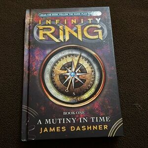 Infinity ring book one a mutiny in time by James dash by hardback book